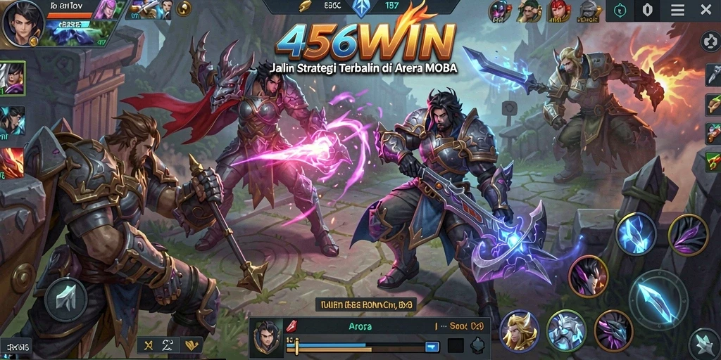 Gameplay seru di arena MOBA 456WIN memperlihatkan aksi mendebarkan.
