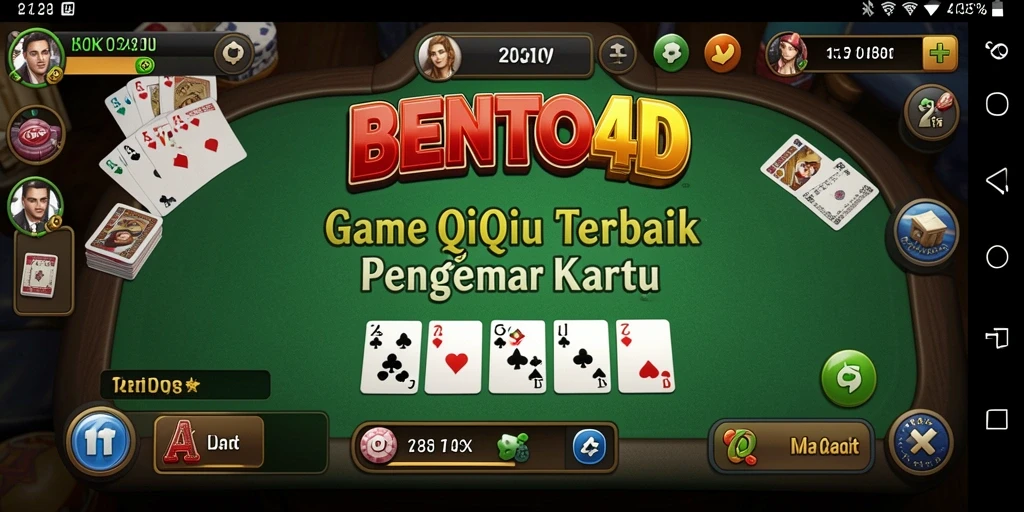 Screenshot dari gameplay seru QiuQiu BENTO4D.