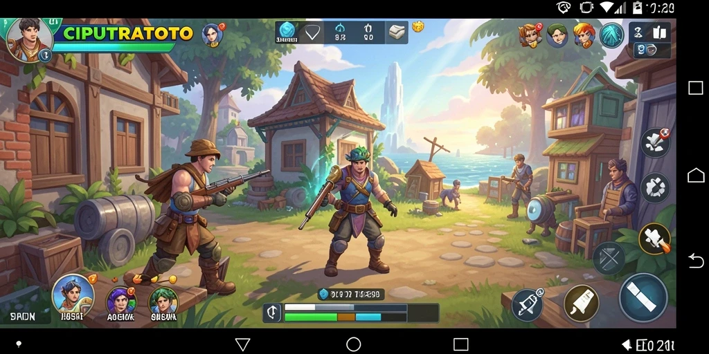 Screenshot utama <strong>CIPUTRATOTO</strong> menampilkan gameplay simulasi yang menarik.