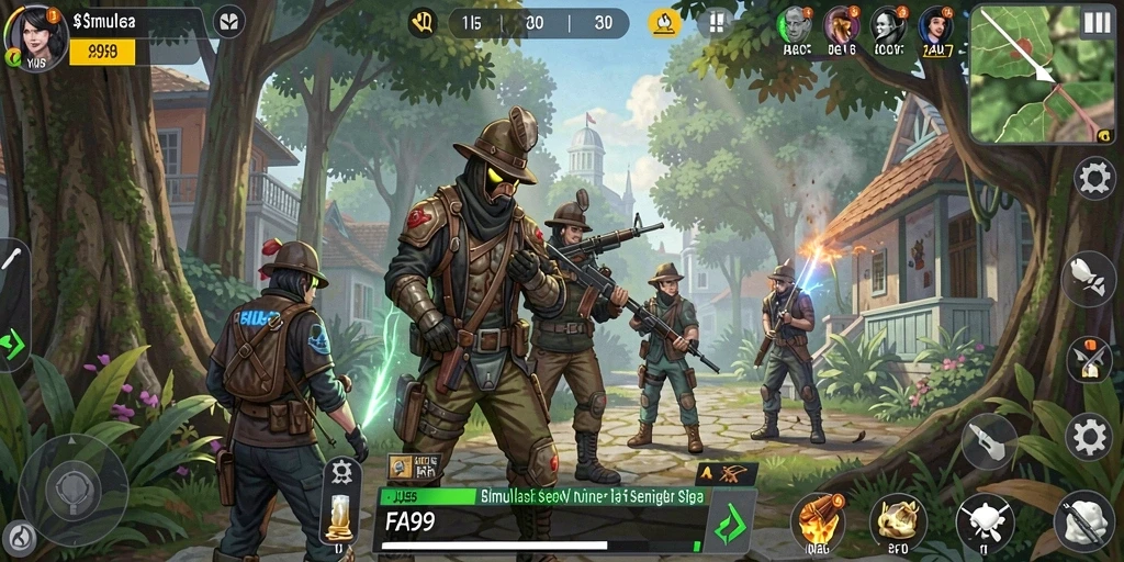 Tampilan screenshot gameplay FA99 yang menarik dan penuh petualangan.