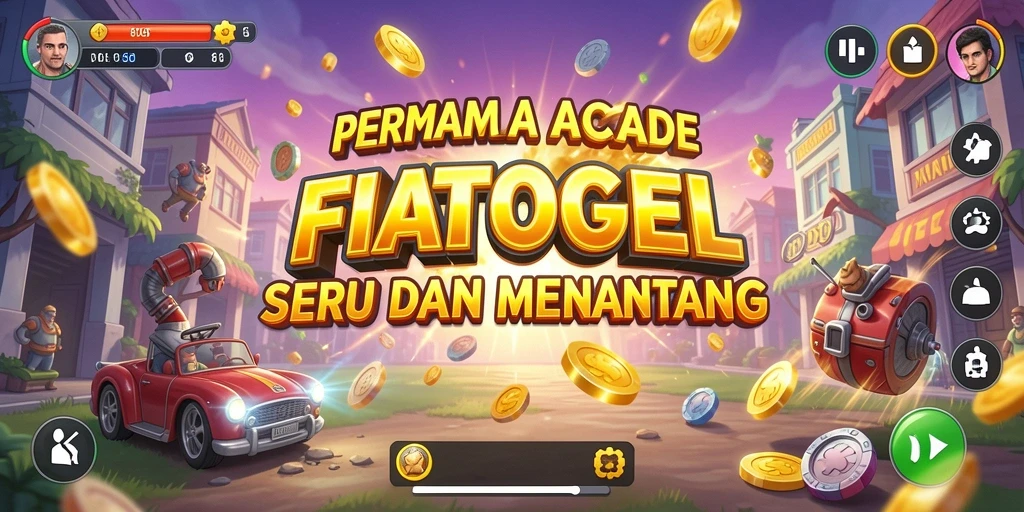 Tampilan gameplay FIATOGEL yang seru dan penuh warna.