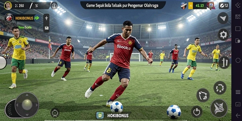 Tampilan gameplay HOKIBONUS yang mendebarkan saat bertanding.