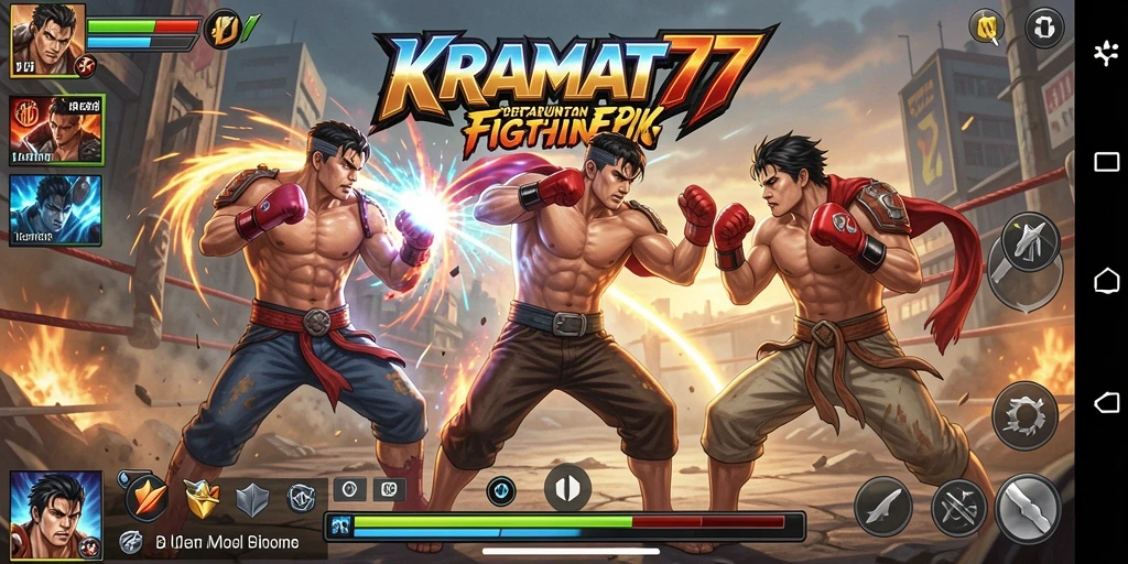 Tampilan gameplay KRAMAT77 yang seru dan mendebarkan.