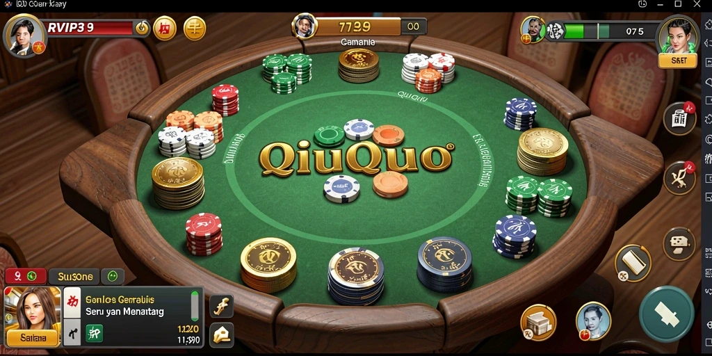 Tampilan gameplay seru dalam RVIP3 dengan teman-teman.