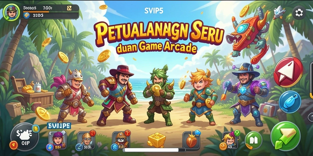 Tampilan gameplay yang menarik dan penuh tantangan di SVIP5.
