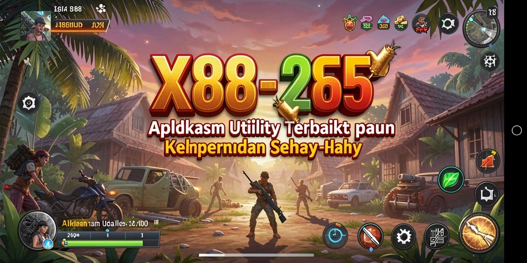 Tampilan antarmuka X88 yang sederhana dan fungsional.